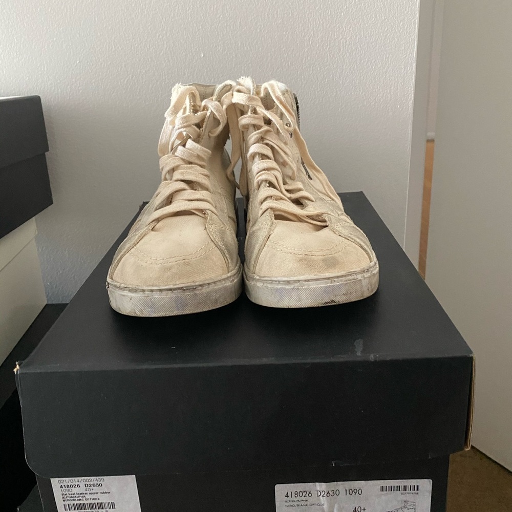 Used Saint Laurent sneakers